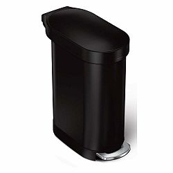 Pedálový ocelový odpadkový koš 45 l - simplehuman