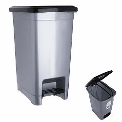 Pedálový plastový odpadkový koš 10 l Slim – Orion