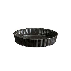 Pepřově černá koláčová forma Emile Henry, ⌀ 24 cm