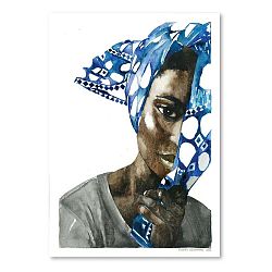 Plakát African Pride I, 30x42 cm