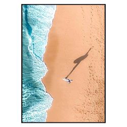 Plakát Imagioo Surfer On The Beach, 40 x 30 cm