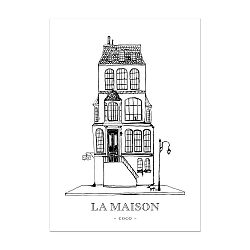 Plakát Leo La Douce La Maison Coco, 29,7 x 42 cm
