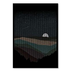 Plakát Moonrise od Florenta Bodart, 30 x 42 cm