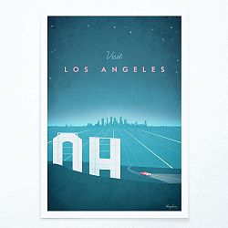 Plakát Travelposter Los Angeles, A2