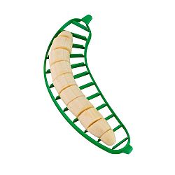 Plastový dvojitý kráječ na banán Metaltex Bannana