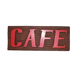 Plechová cedule Antic Line Cafe, délka 76 cm