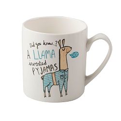 Pocelánový hrnek Creative Tops Llama Pyjamas