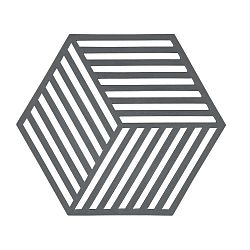 Podložka pod horké nádoby Zone Hexagon, šedá