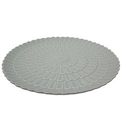 Podnos Mauro Ferretti Flower Verde, 33 cm