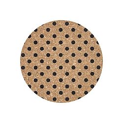 Podnos z korku Ladelle Betty, Ø 20 cm