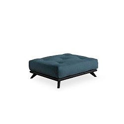 Podnožka Karup Design Senza Black/Dark Blue