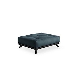 Podnožka Karup Design Senza Black/Petroleum