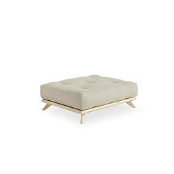 Podnožka Karup Design Senza Natural Clear/Beige