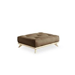 Podnožka Karup Design Senza Natural Clear/Mocca