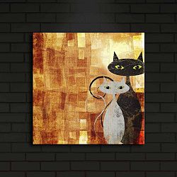 Podsvícený obraz Harry, 40 x 40 cm