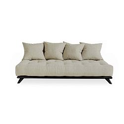 Pohovka Karup Design Senza Black/Linen Beige