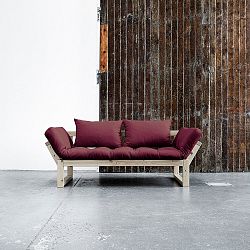 Pohovka Karup Edge Natural/Bordeaux