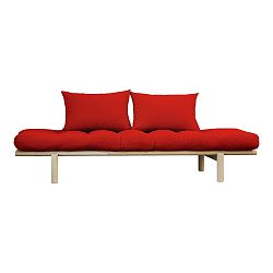 Pohovka Karup Pace Natural/Red