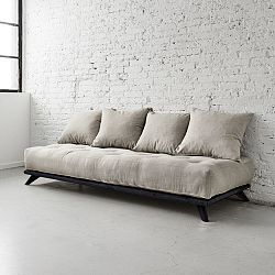 Pohovka Senza Black/Light Grey