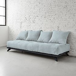 Pohovka Senza Black/Sky Blue