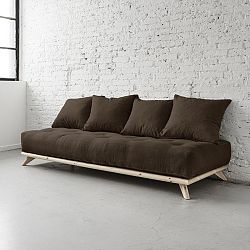 Pohovka Senza Natural/Choco Brown