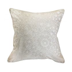 Polštář Graham & Brown Lace Type, 50 x 50 cm