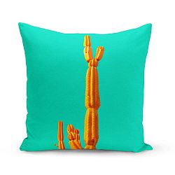 Polštář Kate Louise Cactus Neon, 43 x 43 cm