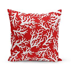 Polštář Kate Louise Red Coral Reef, 43 x 43 cm