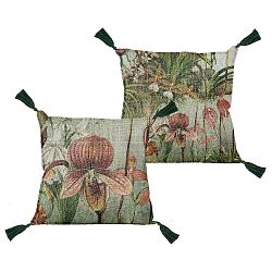 Polštář Linen Couture Borlas Fauna, 45 x 45 cm