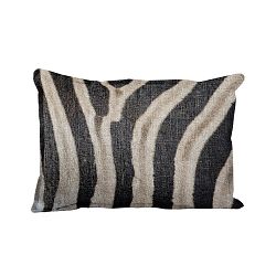 Polštář Linen Couture Lino Zebra, 50 x 35 cm
