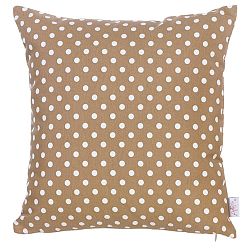 Polštář s náplní Beige Dots