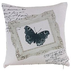 Polštář s náplní Black Butterfly