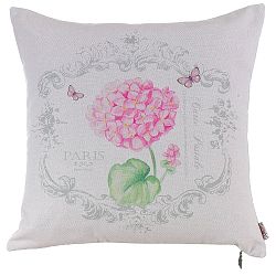 Polštář s náplní Pink Hortensia