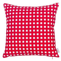 Polštář s náplní Red Check