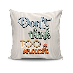 Polštář s výplní Motto no. 11, 45 x 45 cm