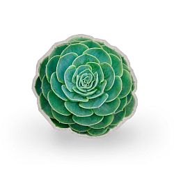 Polštář Surdic Raso Suculenta Verde, ⌀ 45 cm