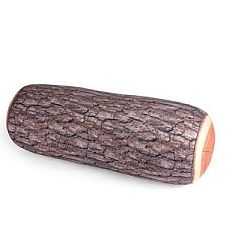Polštář v dekoru špalku Kikkerland, délka 38,1 cm