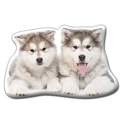 Polštářek s potiskem Malamutů Adorable Cushions