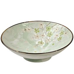 Porcelánová miska Green Cosmos, 24x8 cm