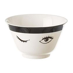 Porcelánová miska Unimasa Black Dreameyes, 750 ml