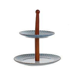 Porcelánový etažér InArt Sea, ⌀ 26,5 cm