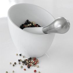 Porcelánový hmoždíř Steel Function Milano