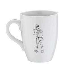 Porcelánový hrnek Boy, 330 ml