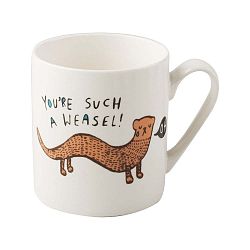 Porcelánový hrnek Creative Tops Weasel, 300 ml