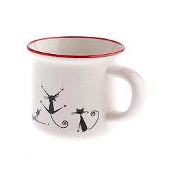 Porcelánový hrnek Dakls Cats Lilian, 750 ml