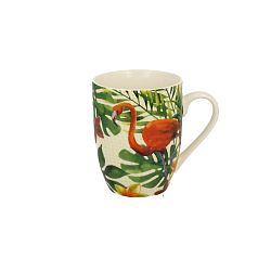 Porcelánový hrnek Duo Gift Flamingo, 375 ml