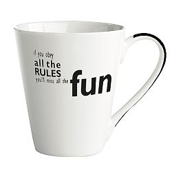 Porcelánový hrnek KJ Collection Fun, 300 ml
