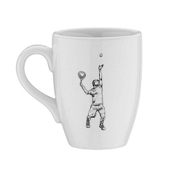 Porcelánový hrnek Tennis, 330 ml
