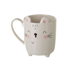 Porcelánový hrnek Unimasa Kitty, 300 ml