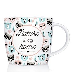 Porcelánový hrnek We Love Home Raccoon, 300 ml